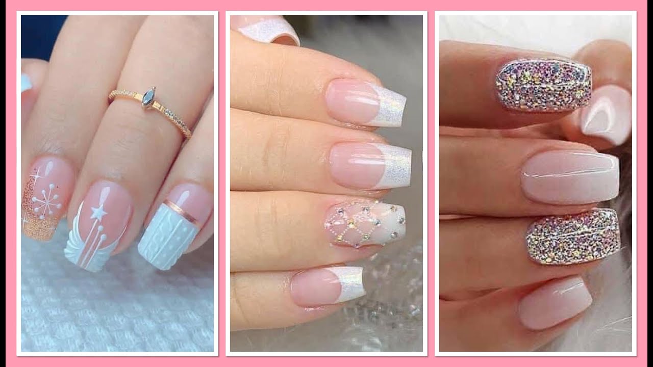 Hermosos diseños de uñas acrílicas bonitas y sencillas 💅🏻 - thptnganamst.edu.vn