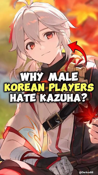 Why Male Korean Players Hate Kazuha? - Genshin Impact