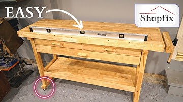 How To Fix Wobbly Furniture and Uneven Workbenches