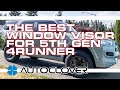 AUTOCLOVER WINDOW VISOR | 5TH GEN TOYOTA 4RUNNER | 2022 TRD SPORT