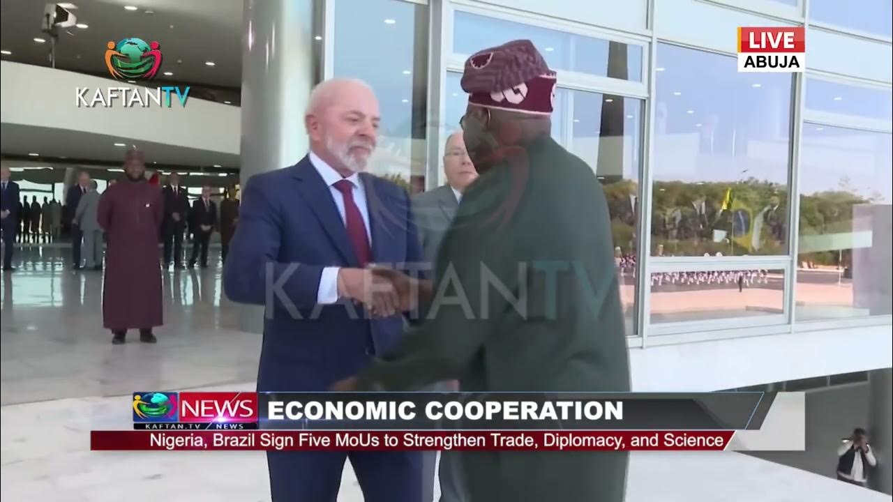ECONOMIC COOPERATION: Nigeria, Brazil Sign Five MoUs to Strengthen Trade, and Science Cooperation