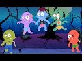 Five Little Zombies | Scary Nursery Rhymes | Scary Videos For Kids