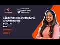 Academic Skills and Studying with Confidence (BMM3113), Sem 2, WK3 for LVL-3 by Hansani Dadallage.