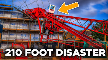 210 Foot TRAGEDY - Bellevue Tower Crane Metal Fatigue Disaster