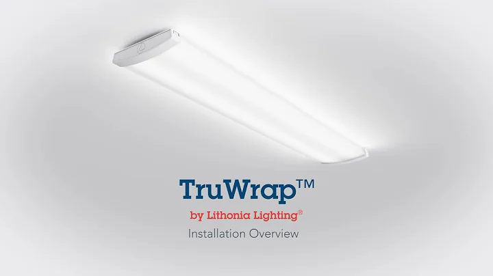 Lithonia Lighting TruWrap Curved Wide and Medium Installation Video