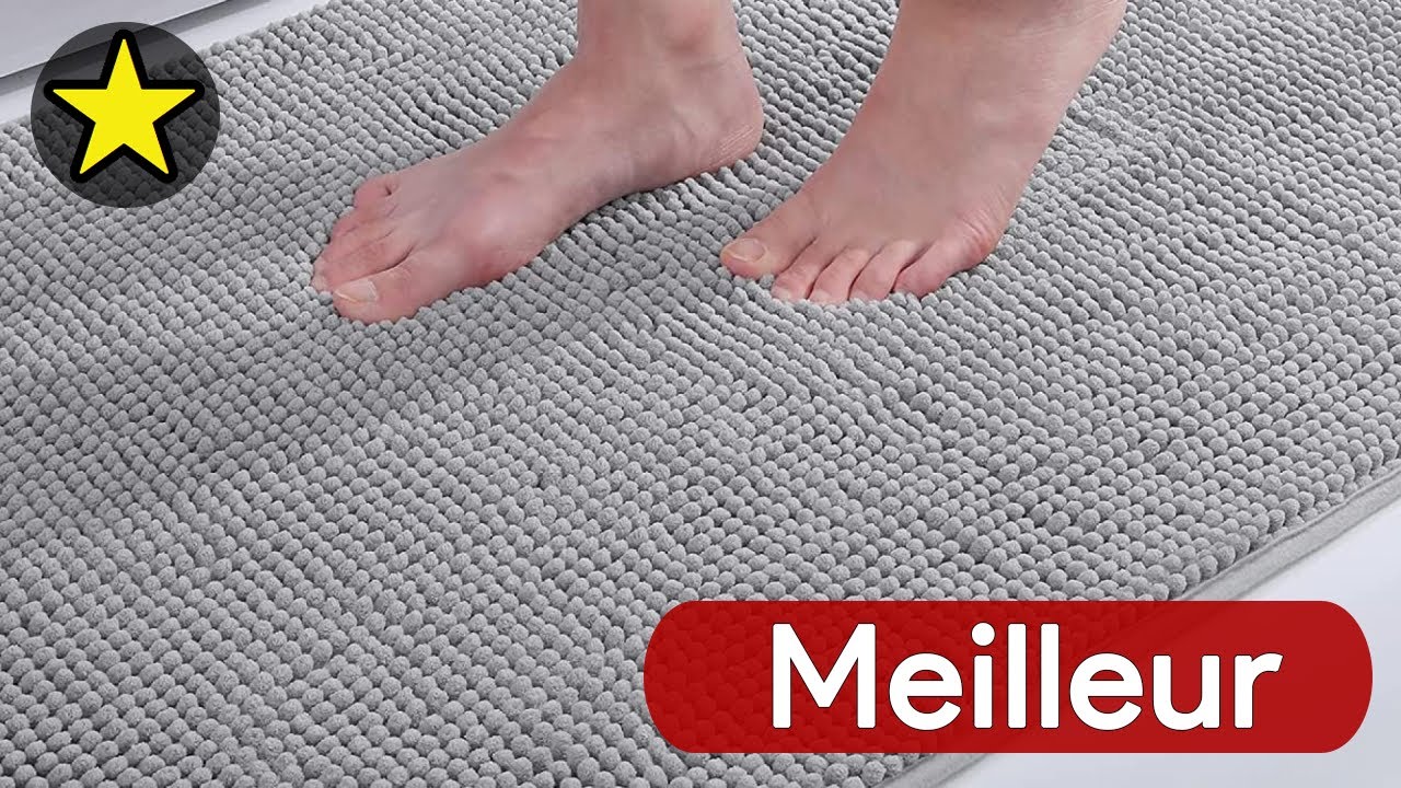 🏆 TOP 3 MEILLEUR TAPIS DE BAIN EN MICROFIBRE 2025