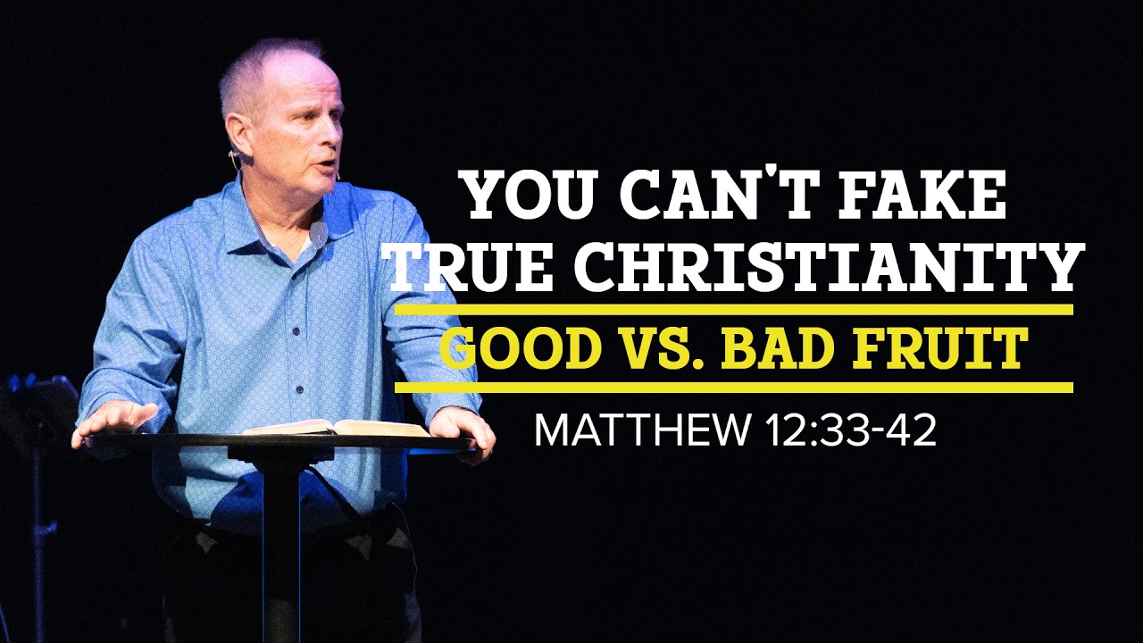 You Can't Fake True Christianity | Matthew 12:33-42