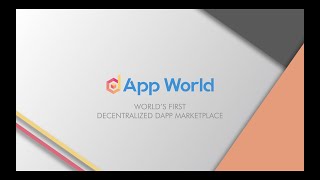 DApp-World | World's first DApp marketplace for buying and selling DApps | Full Walkthrough