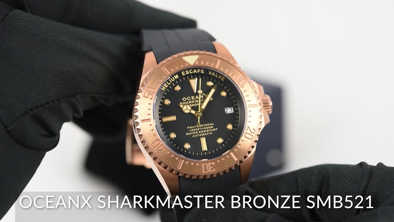 OceanX Sharkmaster Bronze SMB521 - SeriousWatches.com
