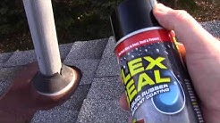 Using Flex Seal (as seen on TV) to prevent a roof leak