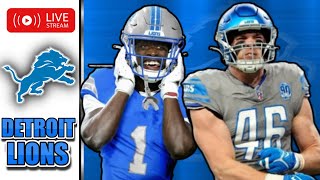 Detroit Lions Free Agency and NFL Draft Latest News & Rumors Livestream