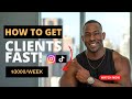 How to get clients as an online fitness coach using instagram and tiktok