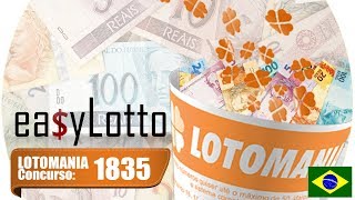 Resultado LOTOMANIA 1835 26/01  🍀