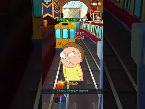Rick's verdict on the shiny new AI model? "A kid holding the answer key." 🧪🌀 Morty's not so sure.