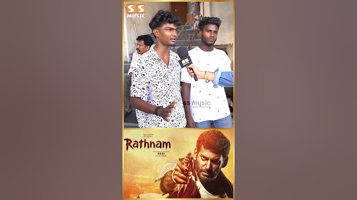 படத்தை பாருங்க தலைவா, மிரண்டுடுவிங்க😮... RATHNAM Movie Public Review
