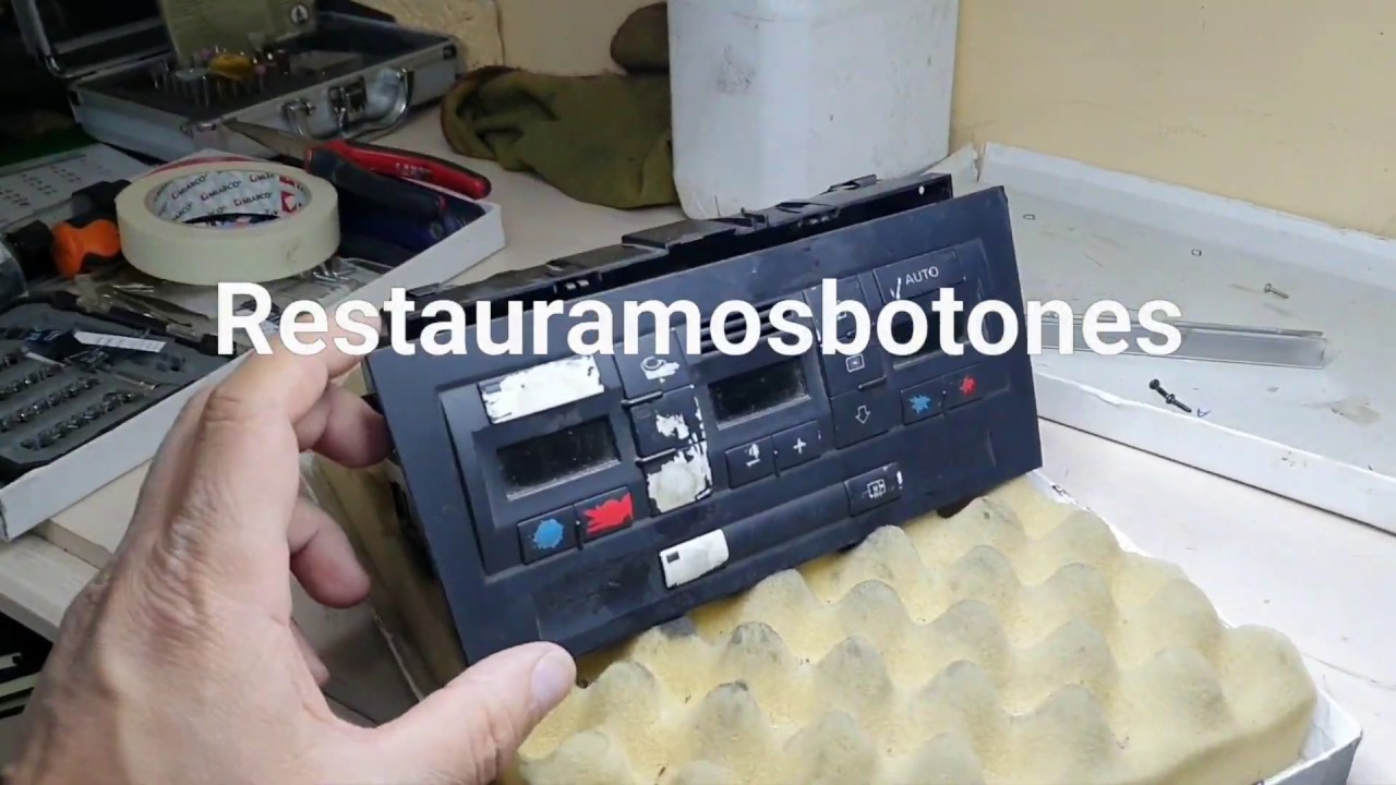 RESTAURACION DE CLIMATIZADOR AUDI