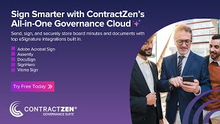Sign Smarter With Contractzens Esignature Solution.