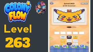 Colony flow level  263  solution and walkthrough 