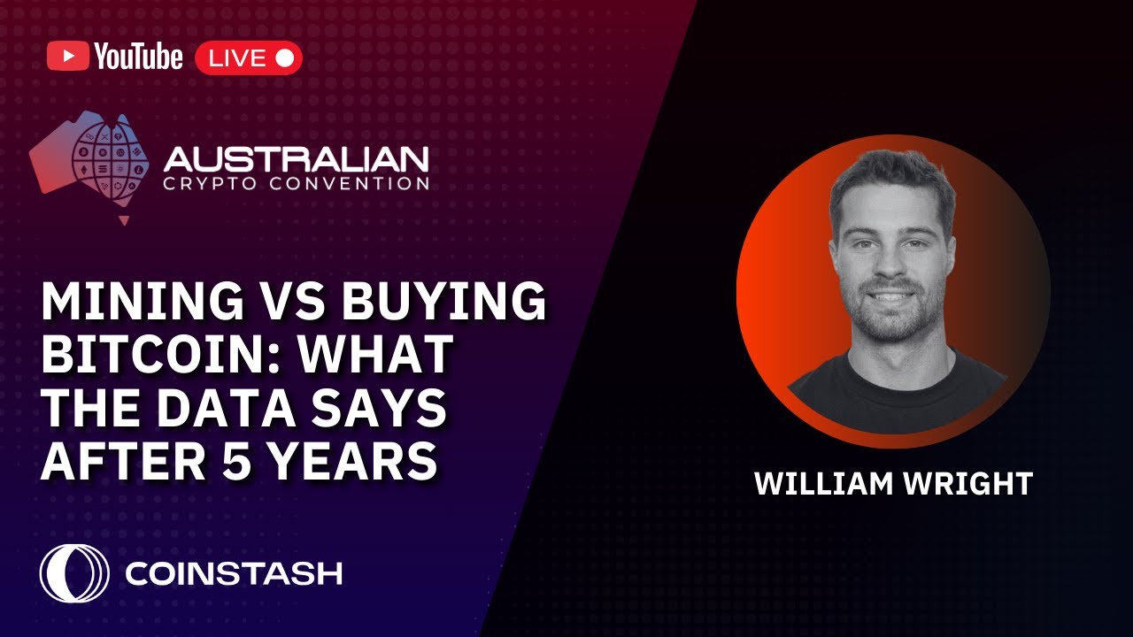Mining vs Buying Bitcoin: What the Data Says After 5 Years | William Wright