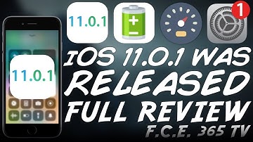 iOS 11.0.1 WAS RELEASED! WHAT IS NEW? (FULL REVIEW)