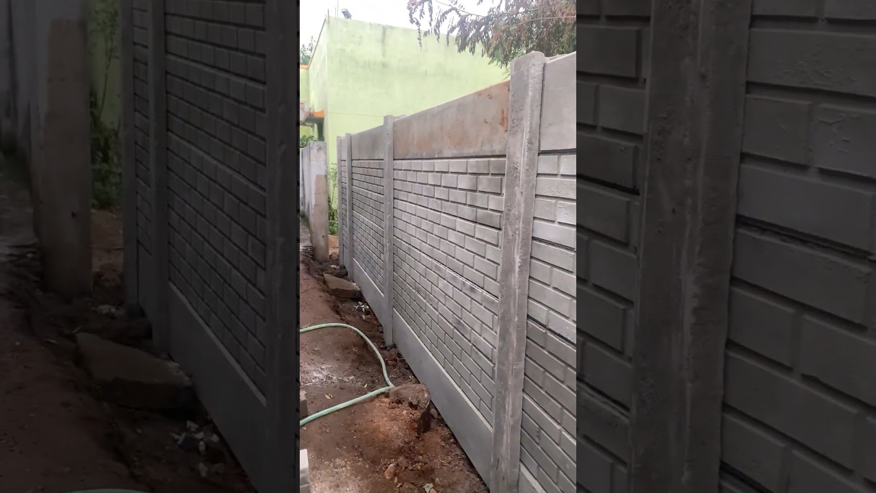 Small Space? Build This Stylish Compound Wall!  