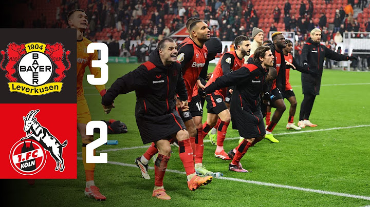 BAYER LEVERKUSEN vs FC KOLN 3-2 | DFB POKAL 24/25 | All Goals and Highlights