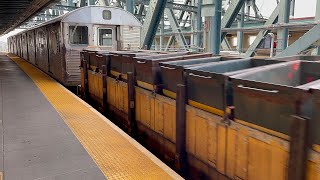 MTA Subway Horn Compilation (NIS, Work Trains, Yard Moves + more)