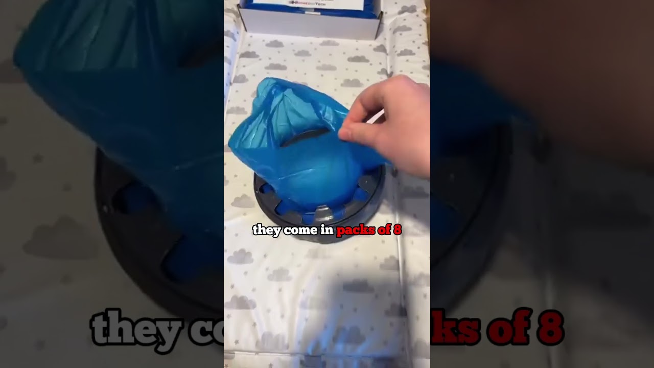 Biomedintech 8-Pack Nappy Bin Refill Bags for Tommee Tippee Bins