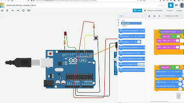 18 - Langage Arduino - Bouton poussor, variable et servo