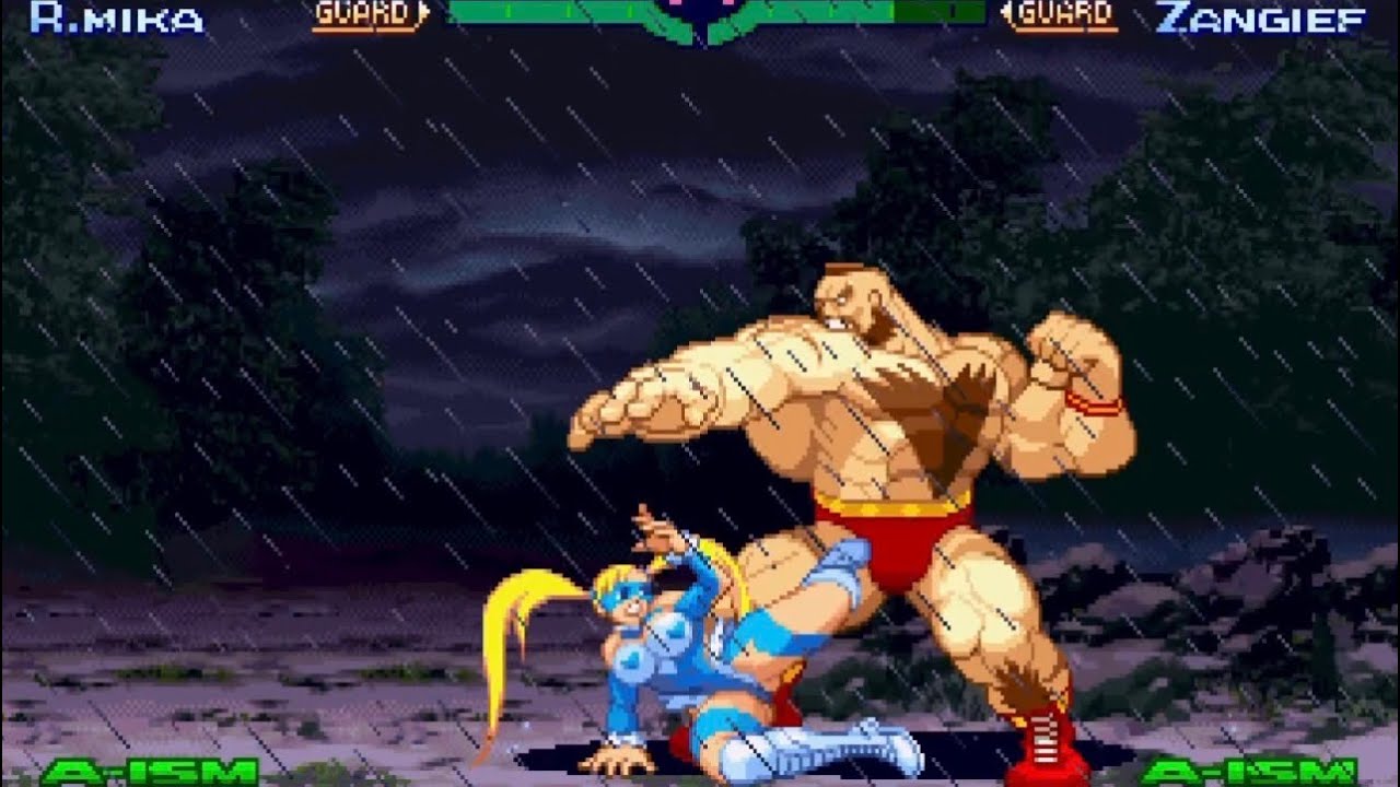 Прохождение игры Rainbow Mika A-ISM | Street Fighter Alpha 3 (PS1)