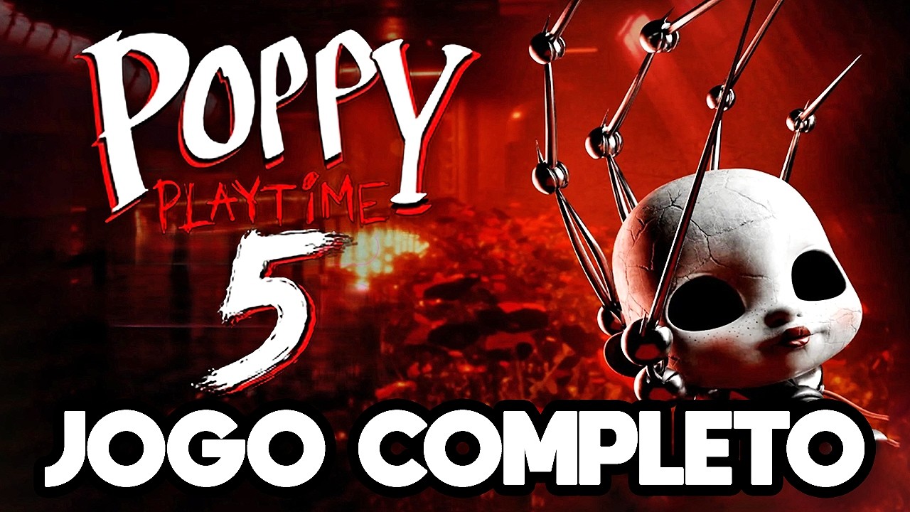 Poppy Playtime Capítulo 5 - JOGO COMPLETO Dublado (4K 60FPS) - Sem Comentários