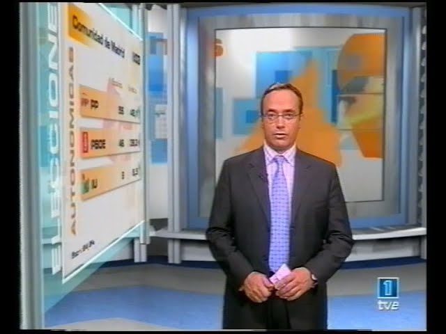 TVE 1 - Especial Informativo: "Elecciones Autonómicas en la Comunidad de Madrid 2003" (26-10-2003)