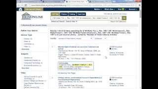 Using HeinOnline