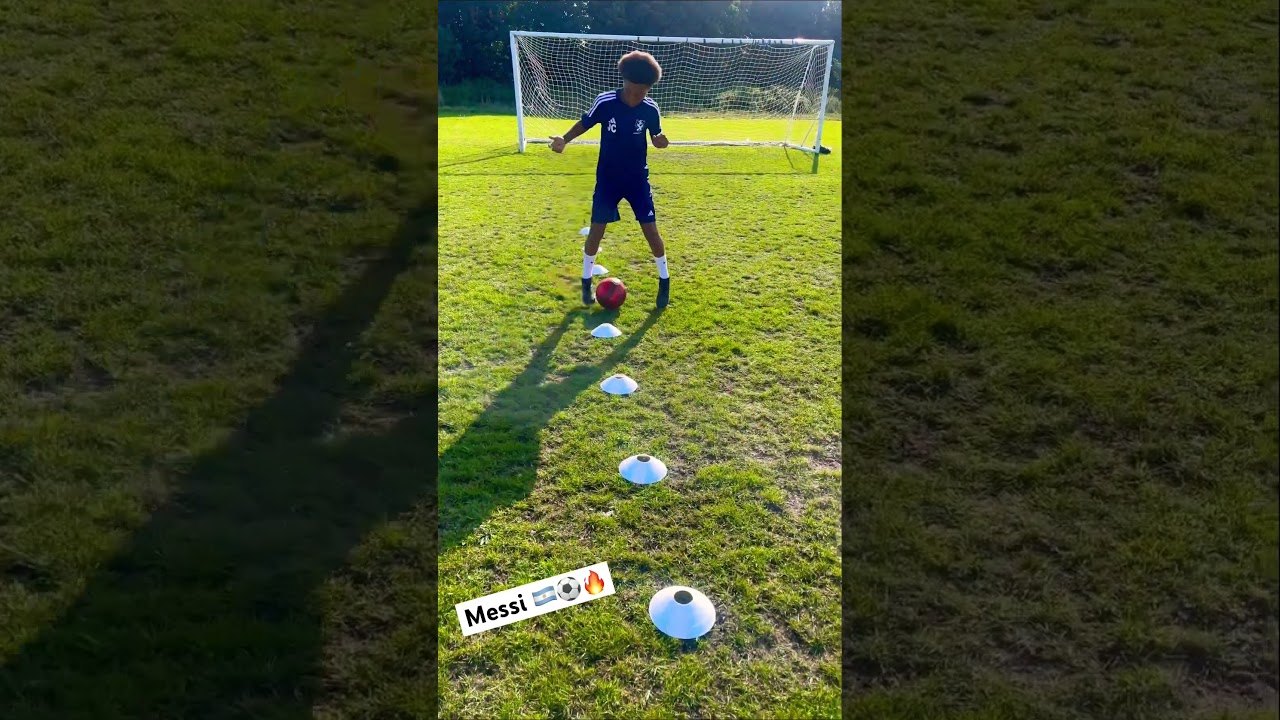 🇦🇷 MESSI dribbling drills 🔥⚽️💫 FOOTBALL SKILLS 😱 CONE DRILLS 