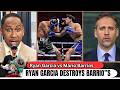 Stephen A. Smith Goes CRAZY After Ryan Garcia Beats Mario Barrios!
