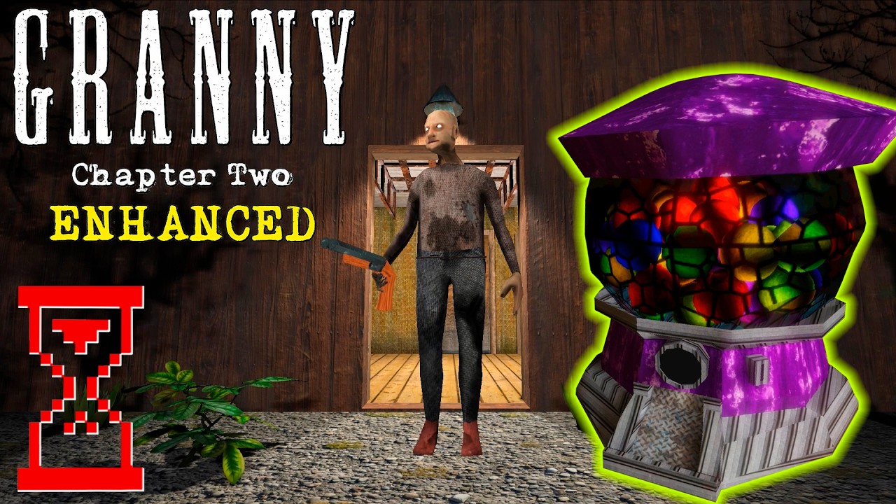 Фарм поинтов в улучшенной Гренни 2: Подземелье | Granny 2 Enhanced
