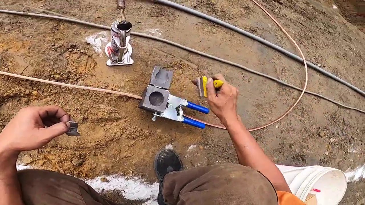 接地線熔接 就這樣!!