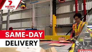 Amazon launches same-day delivery across Melbourne and Sydney | 7NEWS
