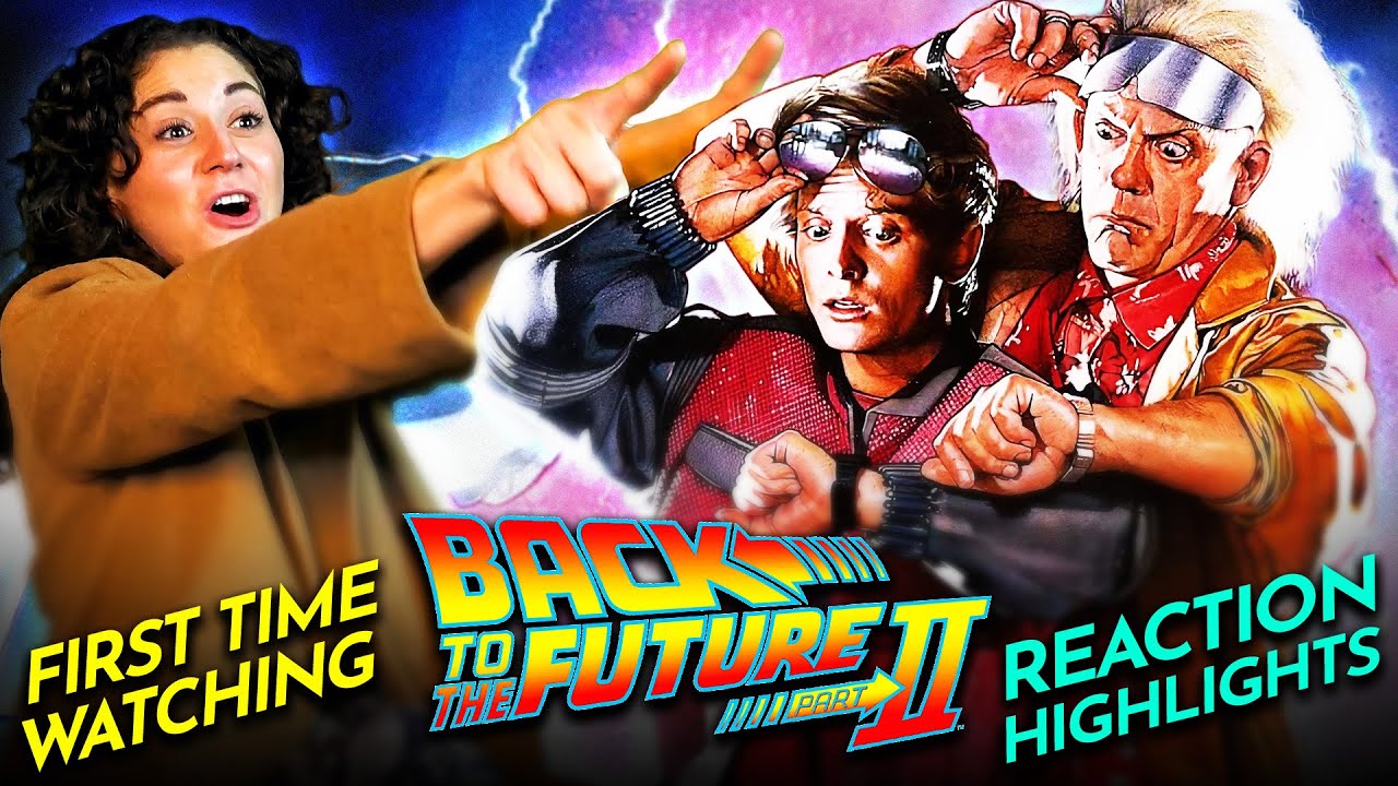 Nicolette taken aback by BACK TO THE FUTURE PART 2 (1989) Movie Reaction FIRST TIME WATCHING