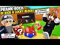 NGAKAK BANGET! Aku NGEPRANK jadi NOOB di KICK A LUCKY BLOCK!