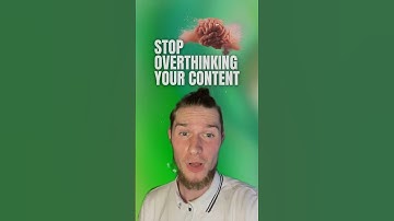 4 Steps to Crush Content Overthinking Instantly 🧠