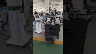 Automatic round bar chamfering machine