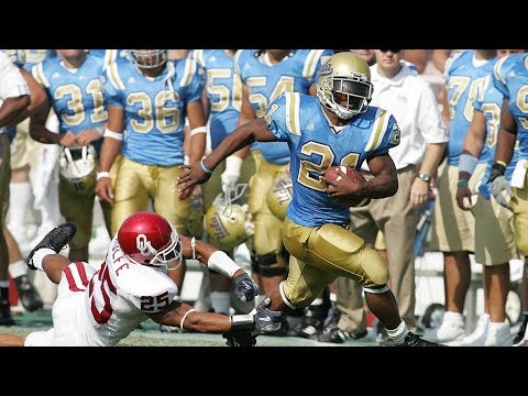 2005 Oklahoma At Ucla Maurice Jones Drew Drew Olson Lead Bruins