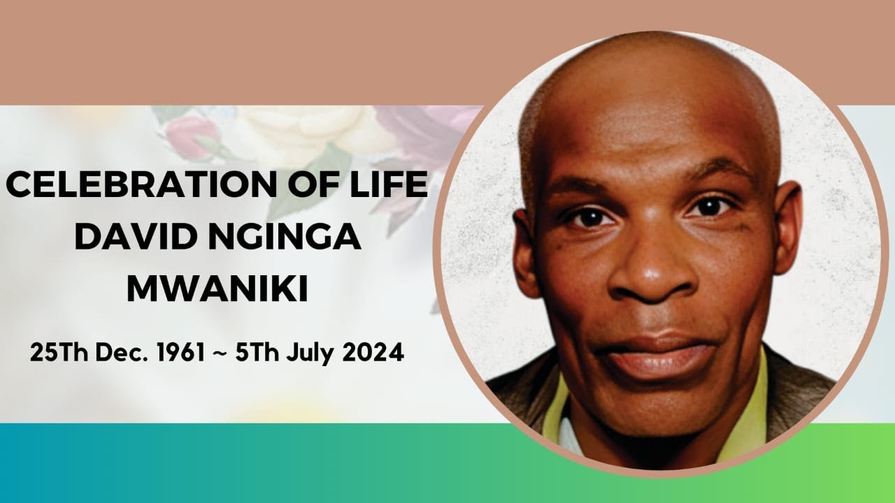 DAVID NGINGA MWANIKI FUNERAL SERVICE : MONDAY 15TH JULY 2024 - YouTube