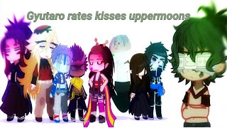 Gyutaro rates kisses uppermoons||Gacha Nox||Funny||A lot ships GyutKaig|| - erke_LT