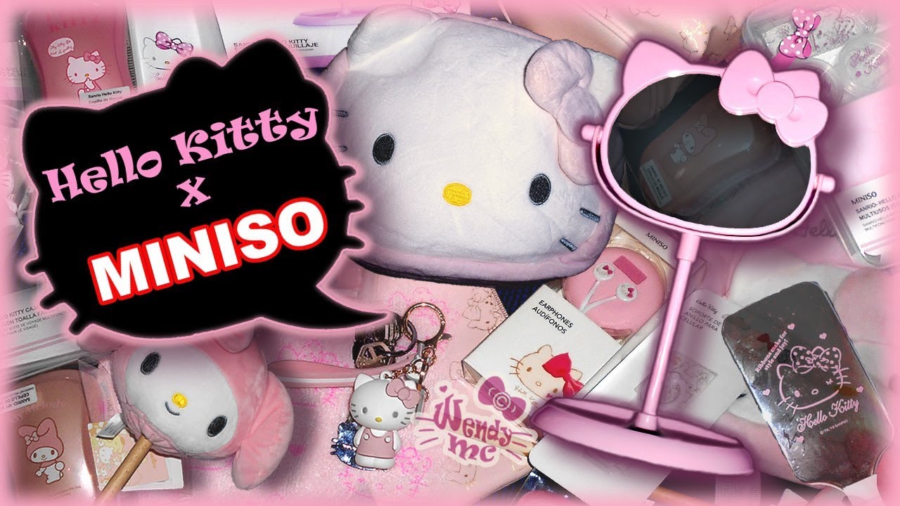 Cómo son, qué calidad tienen? 22 productos MINISO Hello Kitty ♥ WendyMC -  YouTube