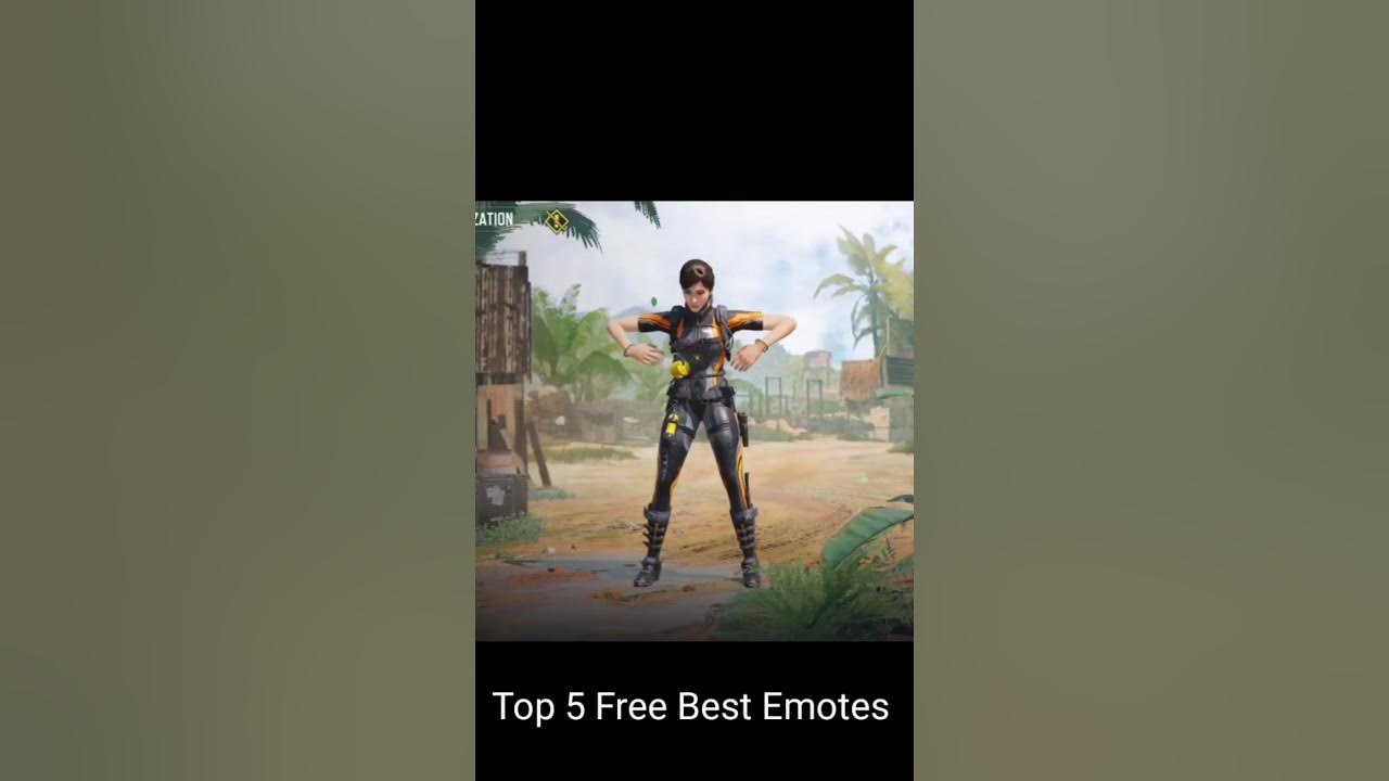 Top 5 All Time Best Free Emotes in COD Mobile Call of Duty Mobile
