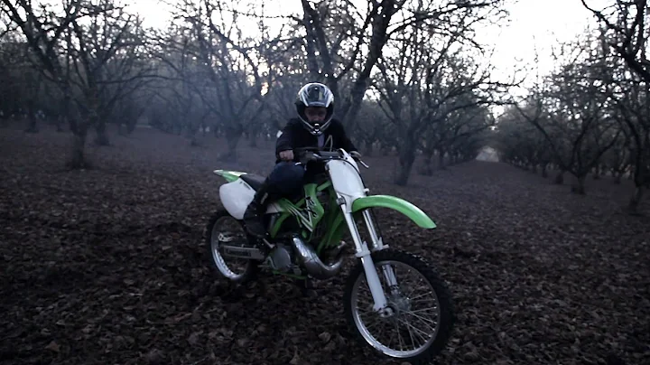 Beginner on a KX 250