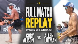 Cory/Alison vs Allen/Lotman | 2024 AVP Manhattan Beach Open Quarterfinals Contenders