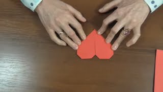 Сердце оригами. Valentine origami heart easy Оригами из бумаги сердце Сердце оригами. Valentine origami heart easy Оригами из бумаги сердце